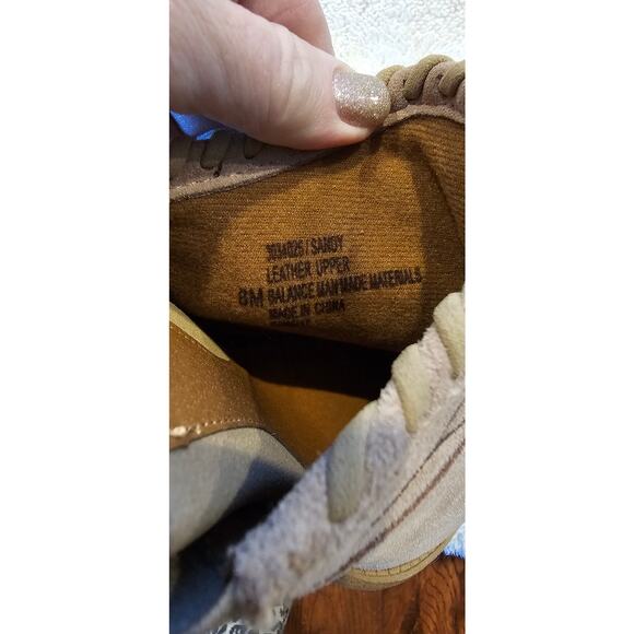 Eürosoft by Söfft Sandy Suede Leather‎ Stitched Heeled Mules Women Size 8M Beige - Picture 7 of 7